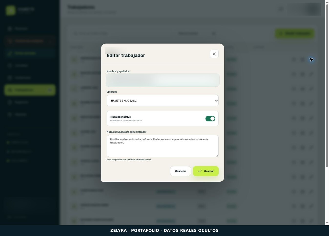 Control Hamete — Ficha del trabajador